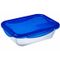 Cook & Go Ovenschotel Rechthoekig 1,78l 24x18xh6cm Met Kunststof Deksel 