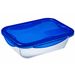 Pyrex Cook & Go Ovenschotel Rechthoekig 1,78l 24x18xh6cm Met Kunststof Deksel