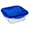 Cook & Go Ovenschotel Vierkant 1,9l 21x21xh8cm Met Kunststof Deksel 