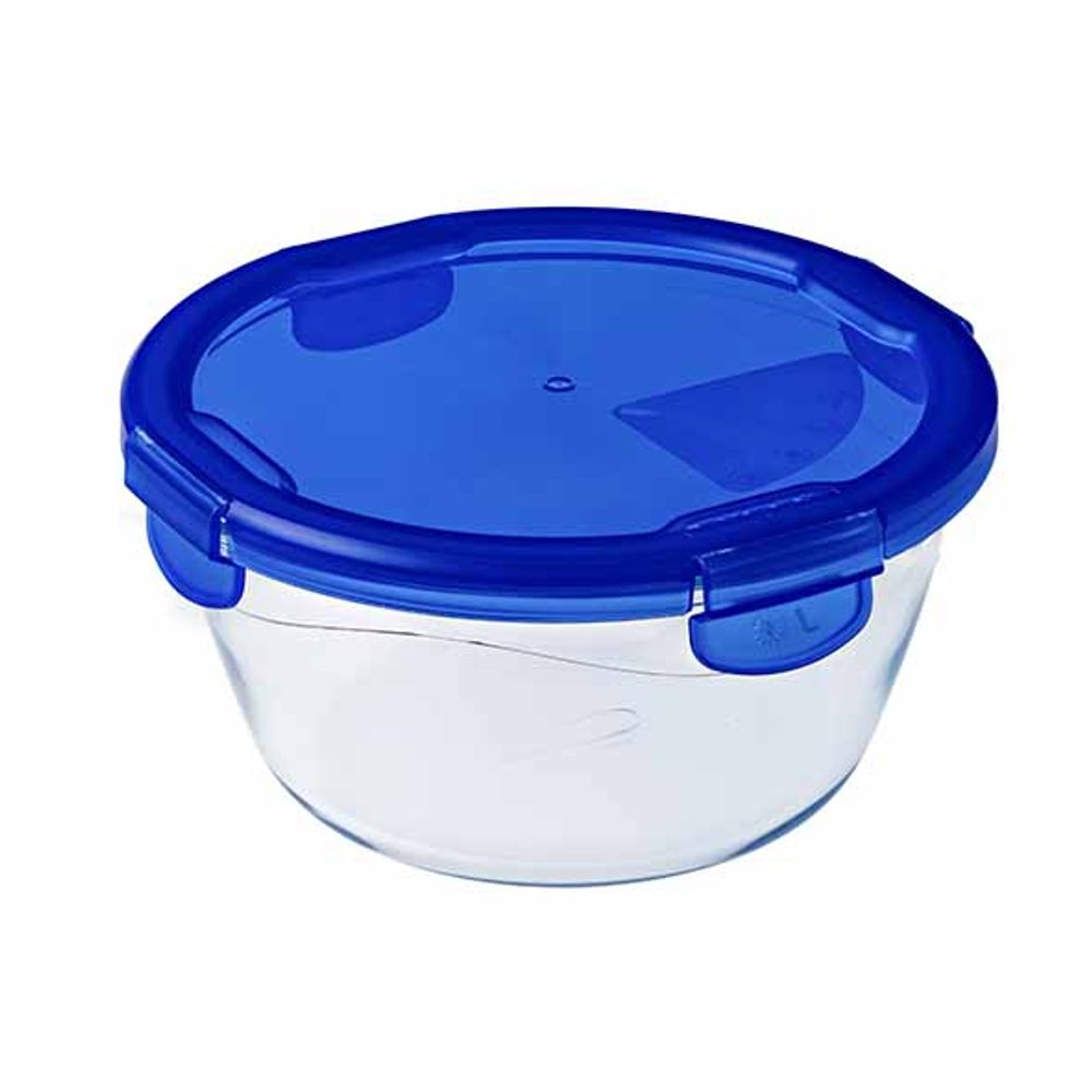 Pyrex Ovenschotels Cook & Go Ovenschotel Rond 0,7l 15x15xh8cm Met Kunststof Deksel