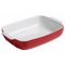 Signature Ovenschotel Rood Rechthoekig 3,1l 35,2x22,7xh7cm 