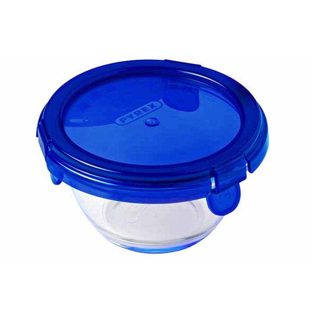 Pyrex Ovenschotels Cook & Go Ovenschotel Rond 0,2l 11x11xh6cm Met Kunststof Deksel