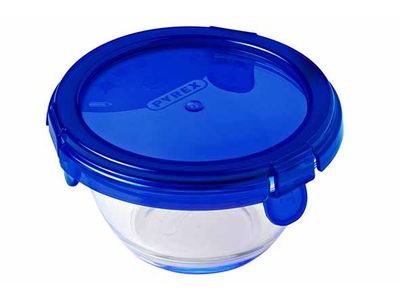Cook & Go Ovenschotel Rond 0,2l 11x11xh6cm Met Kunststof Deksel