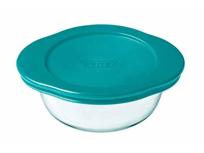 Cook & Store Ovenschotel Rond 0,3l 14x12xh5cm Met Kunststof Deksel