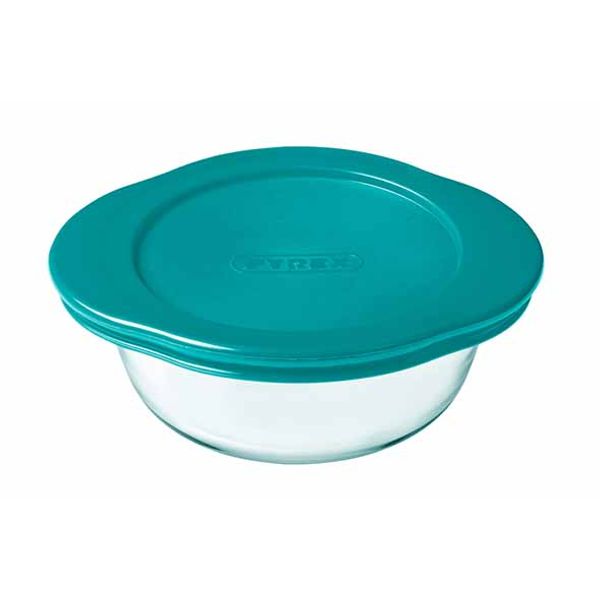 Cook & Store Ovenschotel Rond 0,3l 14x12xh5cm Met Kunststof Deksel 