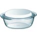 Pyrex Essentials Ovenschaal Rond met Deksel 1,6 liter - Borosilicaatglas - Transparant