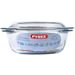 Pyrex Essentials Ovenschaal Rond met Deksel 1,6 liter - Borosilicaatglas - Transparant