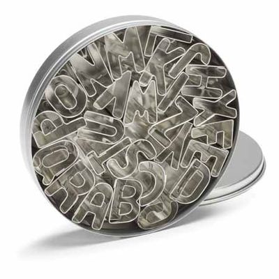 Découpoirs alphabet 26pcs   Patisse