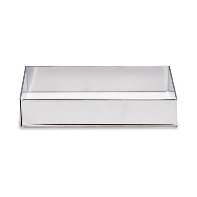 Bakring inox rechthoek verstelbaar 25-46cm/17-32cm  Patisse