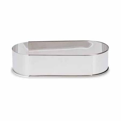 Cercle inox ovale ajustable 27-40cm   Patisse