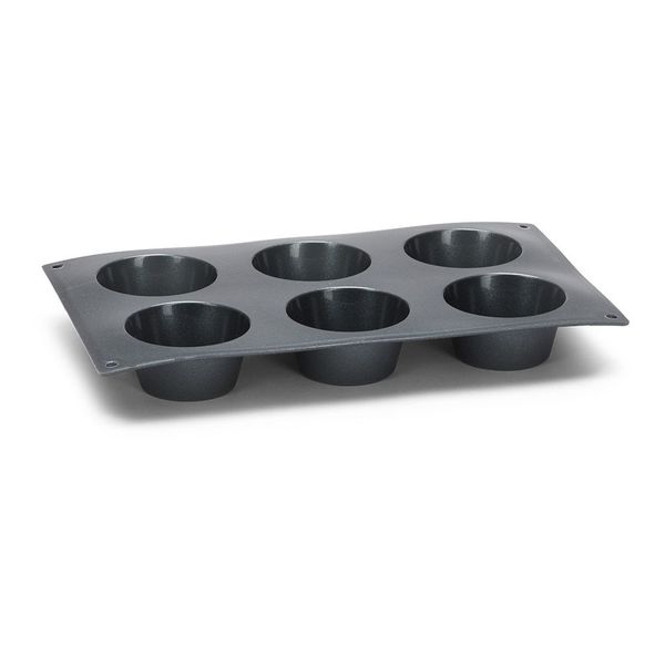 Patisse Vorm voor 6 muffins silicone 