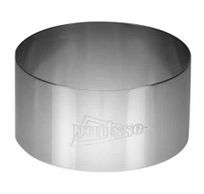 Cercle vacherin inox 7cm H 3.5cm 