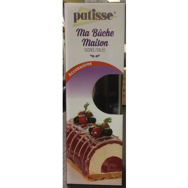 Patisse Buche inox 30x8x6.5cm + inzet