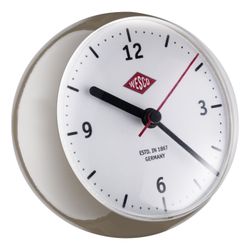 Wesco Mini Clock Warmgrey 