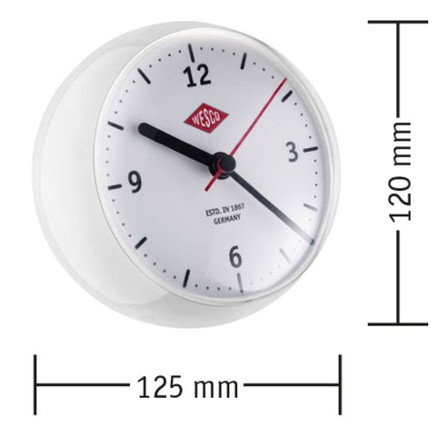 Mini Clock Black  Wesco