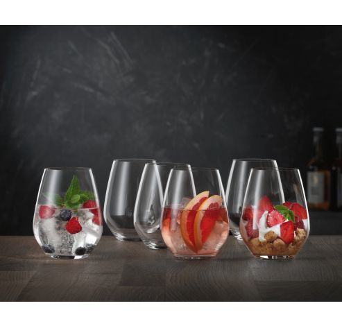 Authentis Casual All purpose glas 46cl set/6  Spiegelau