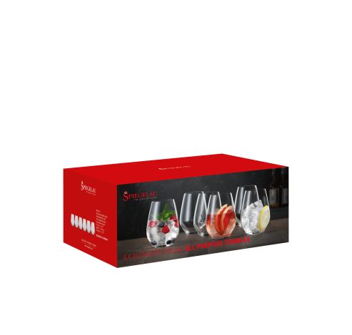 Authentis Casual All purpose glas 46cl set/6  Spiegelau