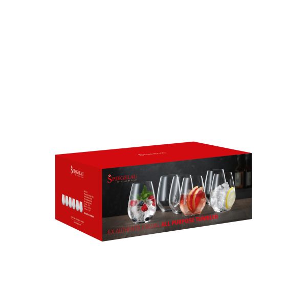 Spiegelau Authentis Casual All purpose glas 46cl set/6