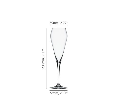 Willsberger Anniversary Champagneglas set/4  Spiegelau