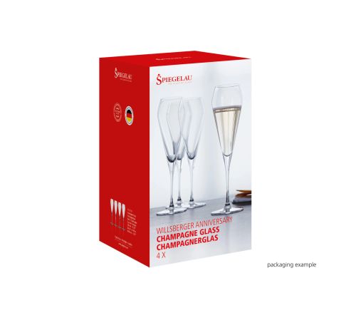 Willsberger Anniversary Champagneglas set/4  Spiegelau