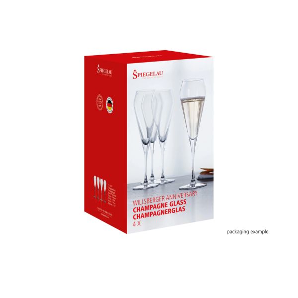 Spiegelau Willsberger Anniversary Champagneglas set/4