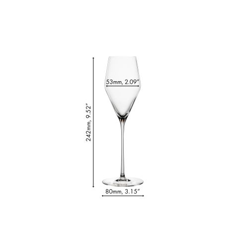 SPIEGELAU CHAMPAGNE GLASS SET/2 135/29 DEFINITION MP/3 (1350169)  Spiegelau