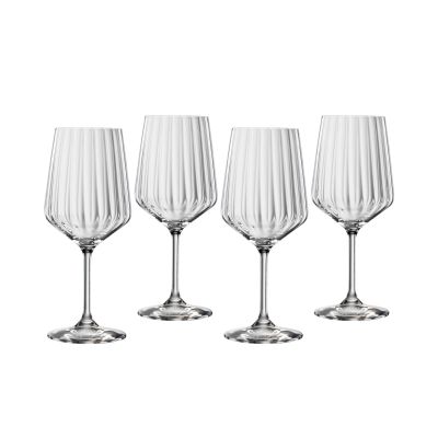 Lifestyle Rode wijnglas Set/4 