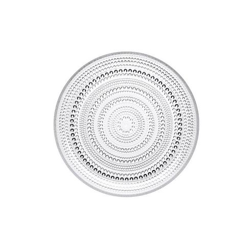 Kastehelmi plate 248mm clear  Iittala