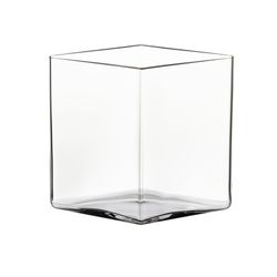 Iittala Ruutu Vase 205x180mm clear 