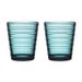 Iittala Aino Aalto Glas 22cl 2 stuks aqua