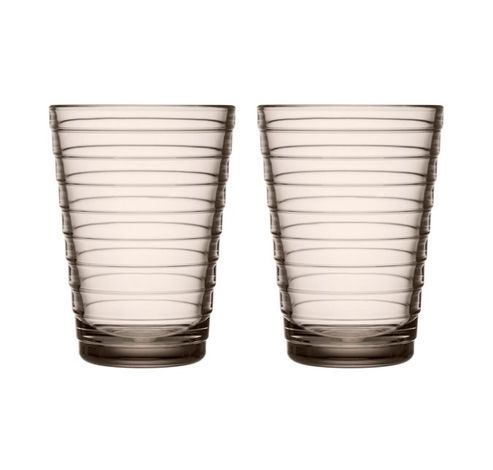 Aino Aalto Glas 33cl 2 stuks linnen  Iittala