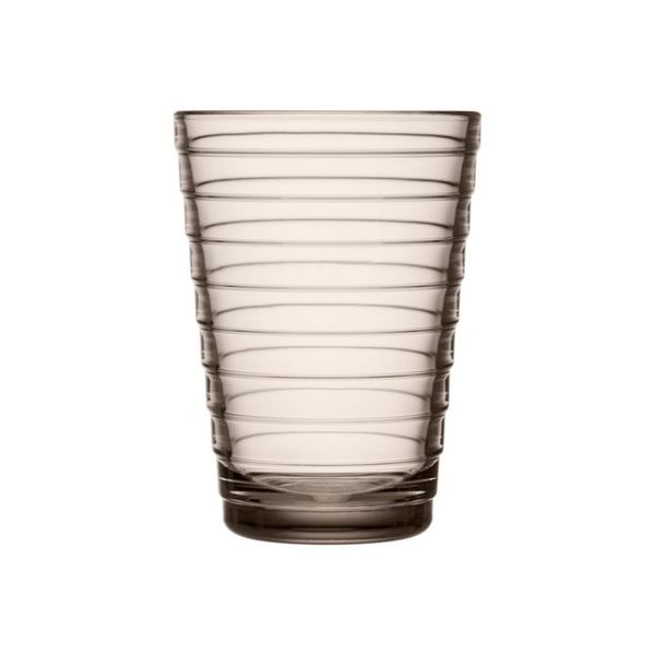 Iittala Aino Aalto Glas 33cl 2 stuks linnen