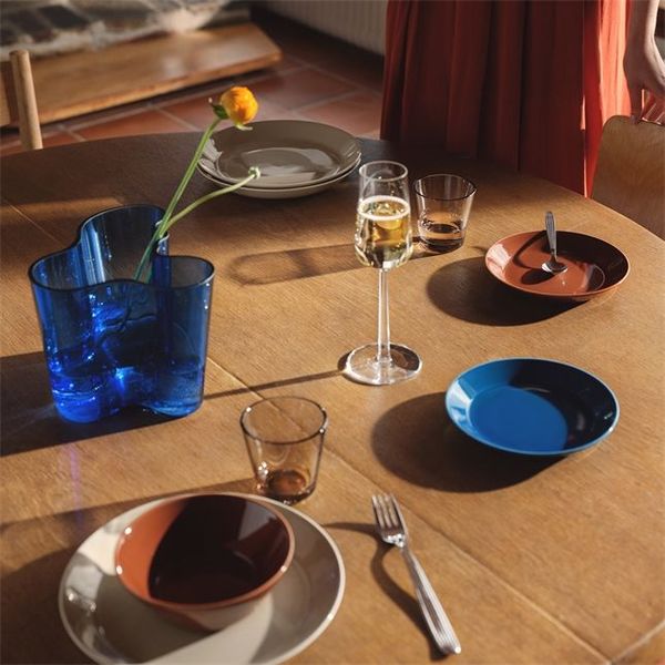 Iittala Alvar Aalto Collection Vaas 160mm ultramarijn blauw