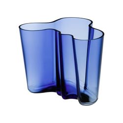 Iittala Alvar Aalto Collection Vaas 160mm ultramarijn blauw