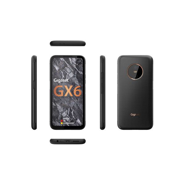 Gigaset GX6 5G Outdoor smartphone titanium zwart