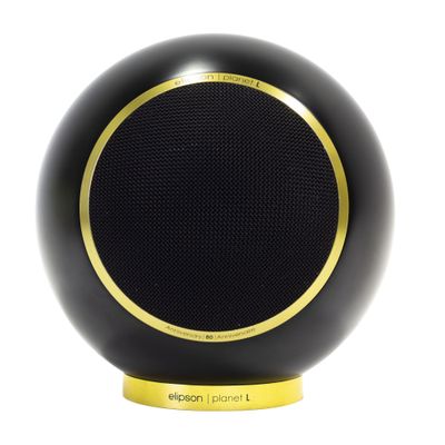 PLANET L 2.0 80 YEARS ANNIVERSARY SPEAKER BLACK SATIN/GOLD SPEAKER Elipson