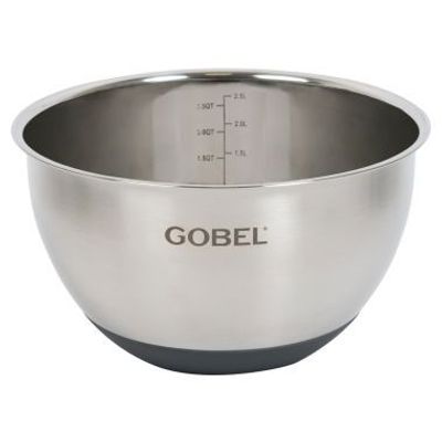 Mengkom met antislip bodem - 24 cm  Gobel