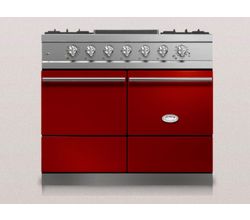 Cluny Modern/Tradition Rood/Inox Lacanche