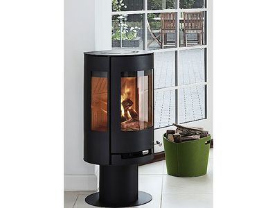 Aduro 9.3 acier noir sur pied