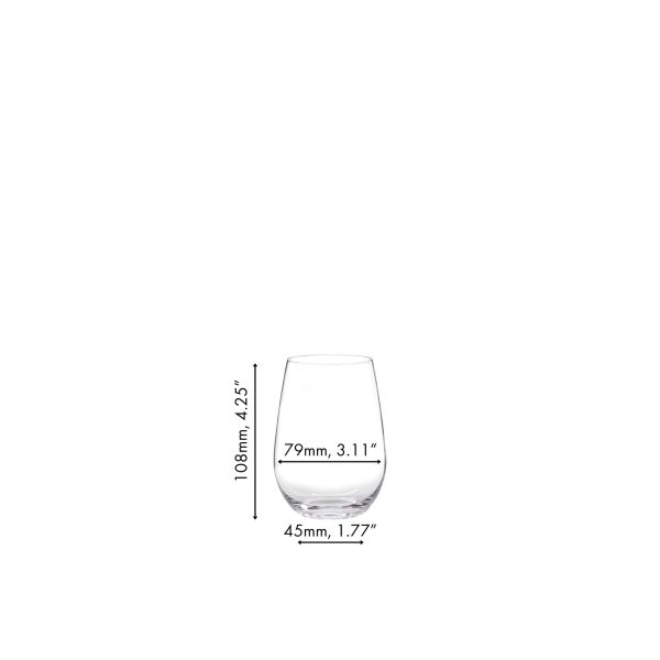 Riedel O Wine Tumbler Wijnglas Riesling 3+1 gratis