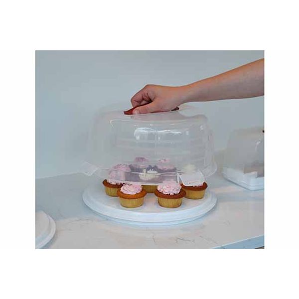 Curver Chef@home Taartdoos Wit Rond D27,5cm 