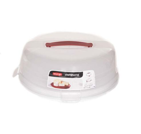 Chef@home Box A Cake  Bas Blanc Neige 35x35xh13  Curver