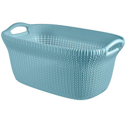 Knit Wasmand 40l Misty Blue 60x39xh27cm  Curver