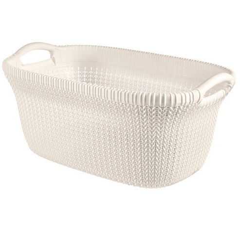 Knit Wasmand 40l Oasis White 60x39xh27cm  Curver