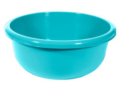 Cuvette Ronde 10.5l Bleu Molokai 38x38xh16cm