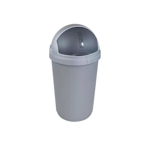 Roll Bullet Bin 50l Argent-anthracite Rp  Curver