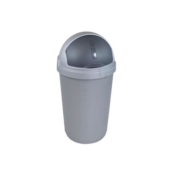 Curver Roll Bullet Bin 50l Zilver-antraciet Rp