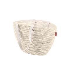 Curver Knit Emily Shopping Basket Oasis White 50x24xh30 