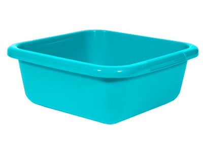 Cuvette Carre 10l Bleu Molokai 35x35xh12cm