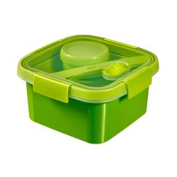 Curver Smart To Go Lunch Kit Vk 1.1l Groen 16x16x9cm 